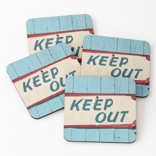 Item preview, KEEP OUT Sign. designed and sold by JohnArehart.