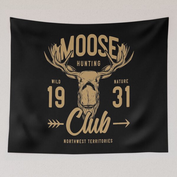 Item preview, Moose Hunting Club - Northwest Territories designed and sold by Sinfamous.