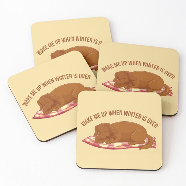Item preview, Wake Me Up When Winter Is Over designed and sold by RaRa-Design.