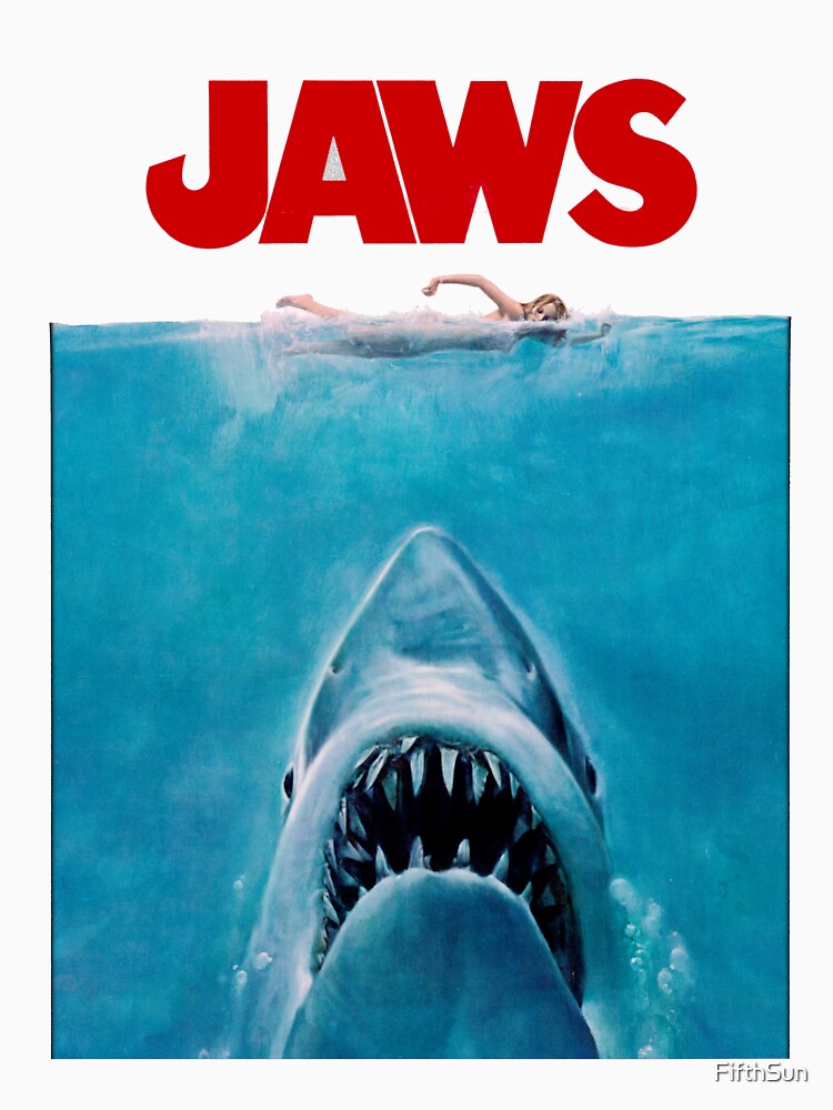Jaws Original Movie Poster by FifthSun