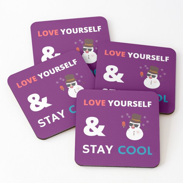 Item preview, Love yourself and stay cool designed and sold by fev-rocks.