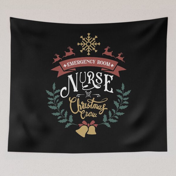 Item preview, Emergency room nurse christmas crew cool designed and sold by enigmatyc.
