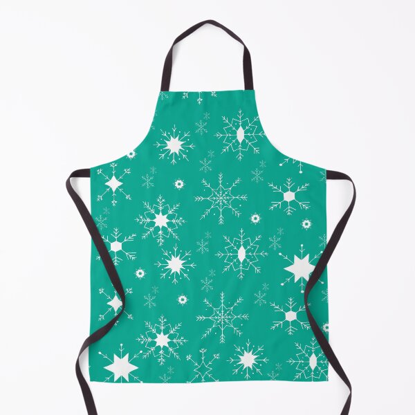 Item preview, Snowflakes Winter Christmas Holiday - Turquoise designed and sold by galleasstudio.