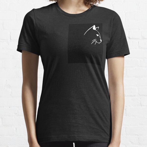 WEISSES Katzen-T-Shirt Essential T-Shirt