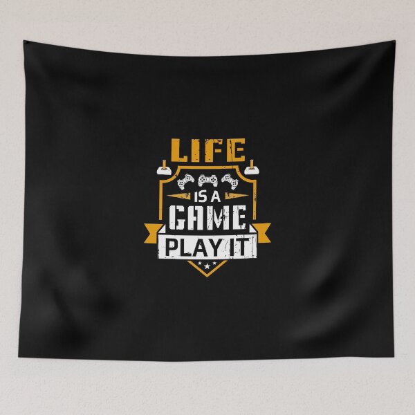 Item preview, Life is a game - play it! designed and sold by missmarylin.