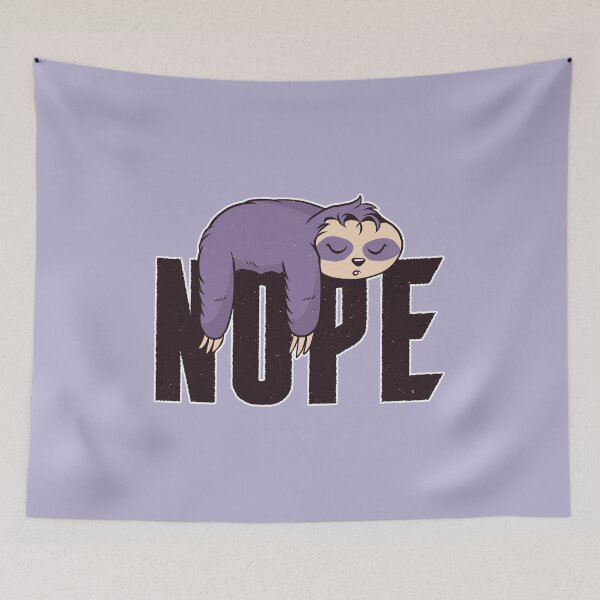 Aperçu de l'œuvre Nope Sloth créée et vendue par Ransyn Art.