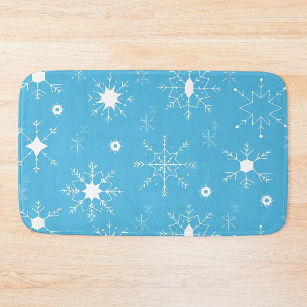 Item preview, Snowflakes Winter Christmas Holiday - Blue designed and sold by galleasstudio.
