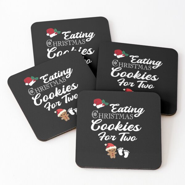 Item preview, Eating Christmas Cookies For Two Maternity Pregnant designed and sold by Tema EL.