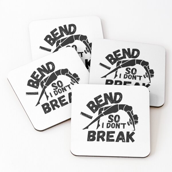 Item preview, I bend so I don't break- YOGA designed and sold by crazy merchs.
