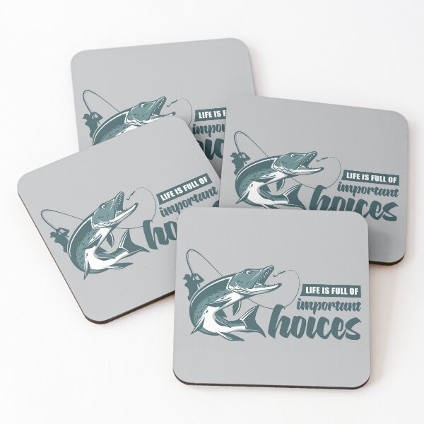 Item preview, Life Is Full Of Important Choices Fishing designed and sold by RaRa-Design.