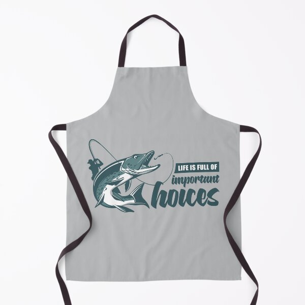 Item preview, Life Is Full Of Important Choices Fishing designed and sold by RaRa-Design.