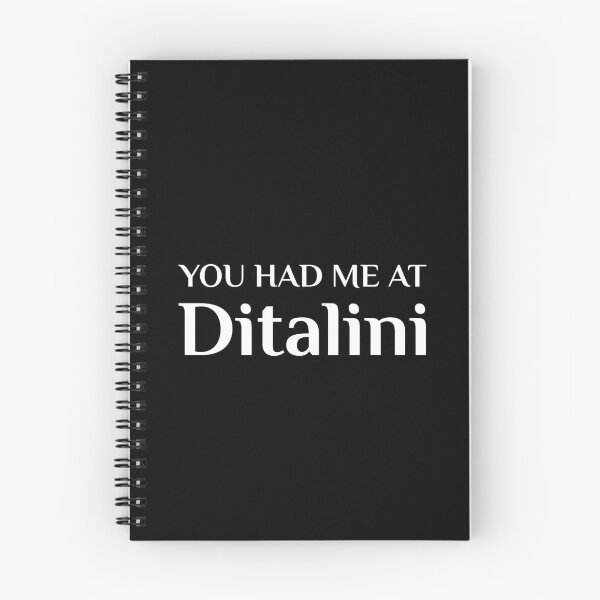 Item preview, Had Me At Ditalini Funny Italian Food Fan  designed and sold by Creekman Designs.