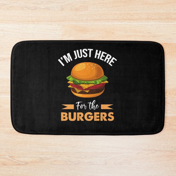 Item preview, I'm Just Here For The Burgers Hamburger Funny Barbecue Gift  designed and sold by wackodesign.