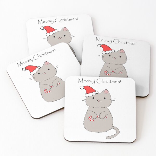 Item preview, Candy Cane Cat! designed and sold by jube-jube.