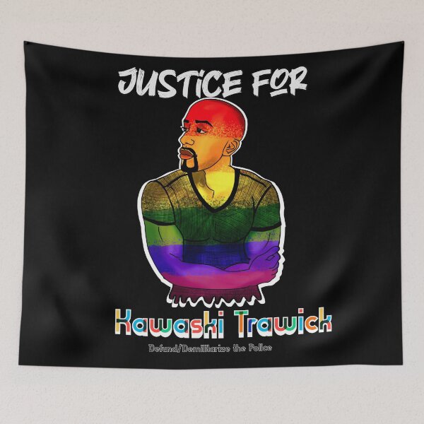 Item preview, Justice for Kawaski Trawick designed and sold by BlackArtMatter.