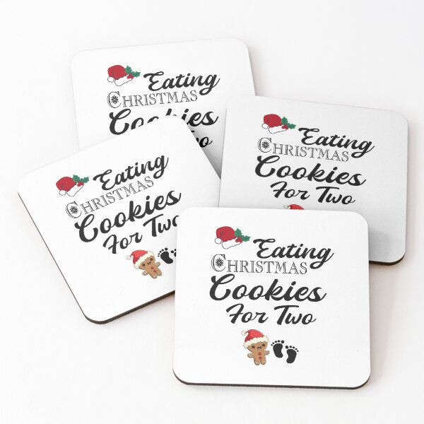 Item preview,  Eating Christmas Cookies For Two Maternity Pregnant designed and sold by Tema EL.