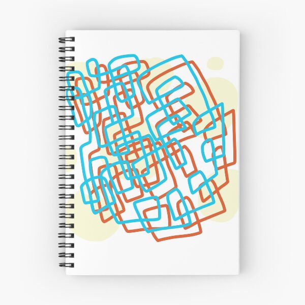 Artikelvorschau, Abstract pattern blue red yellow entworfen und verkauft von Tropical Blood.