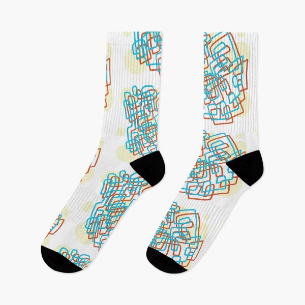 Artikelvorschau, Abstract pattern blue red yellow entworfen und verkauft von Tropical Blood.