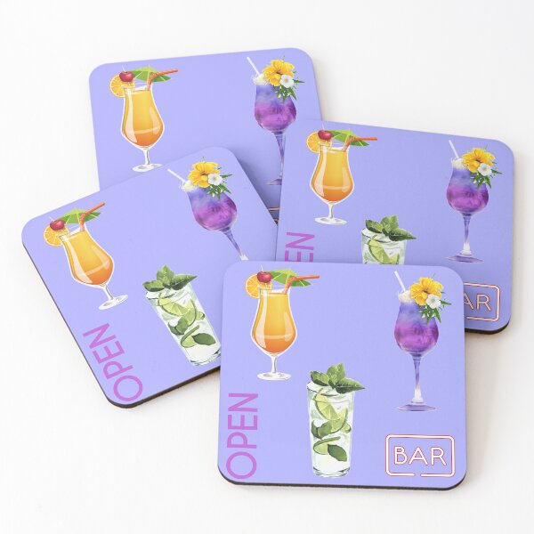 Item preview, Cocktails Sticker designed and sold by Rcasadesign.
