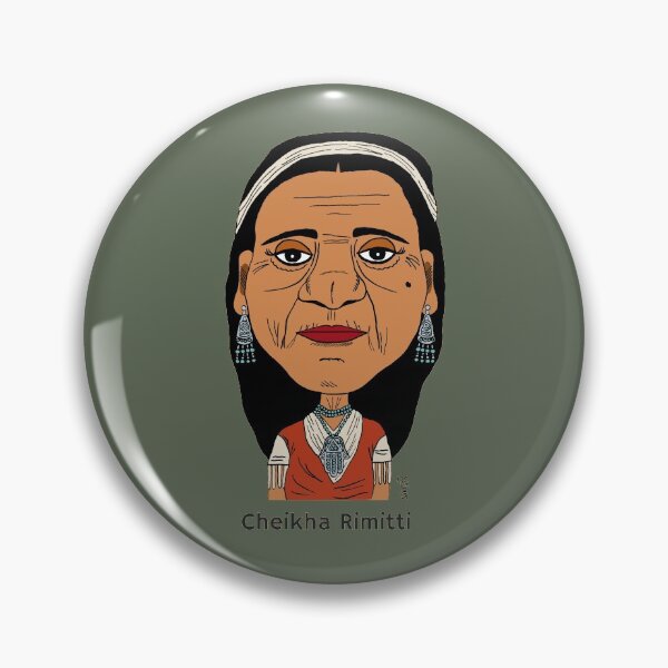Item preview, Drawn portrait of Cheikha Rimitti. designed and sold by Eric Sintès.