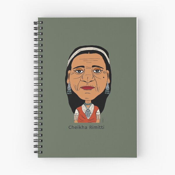 Item preview, Drawn portrait of Cheikha Rimitti. designed and sold by Eric Sintès.