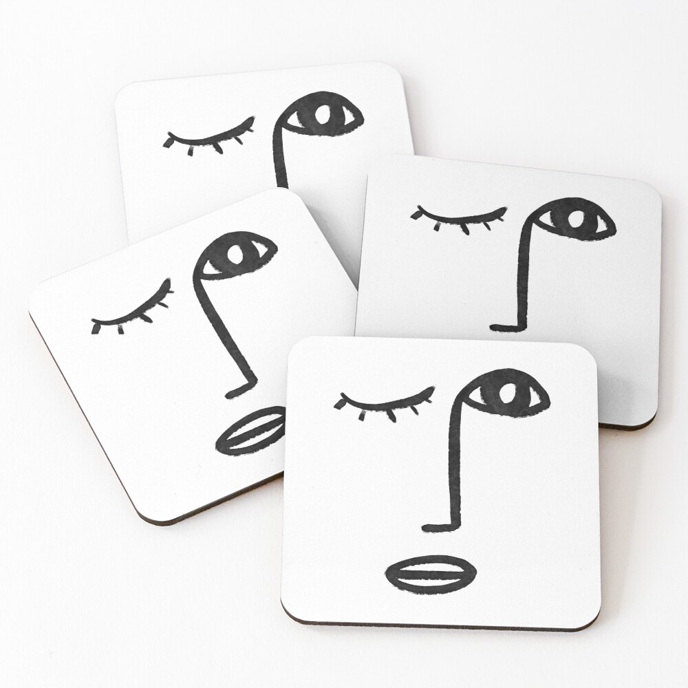 Item preview, Coasters (Set of 4) designed and sold by Tinteria.