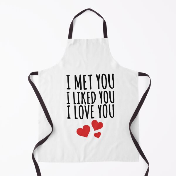 Item preview, i met you i liked you i love you mug  designed and sold by zoubeyrbena.
