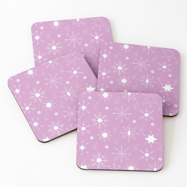 Item preview, Snowflakes Winter Christmas Holiday - Purple designed and sold by galleasstudio.