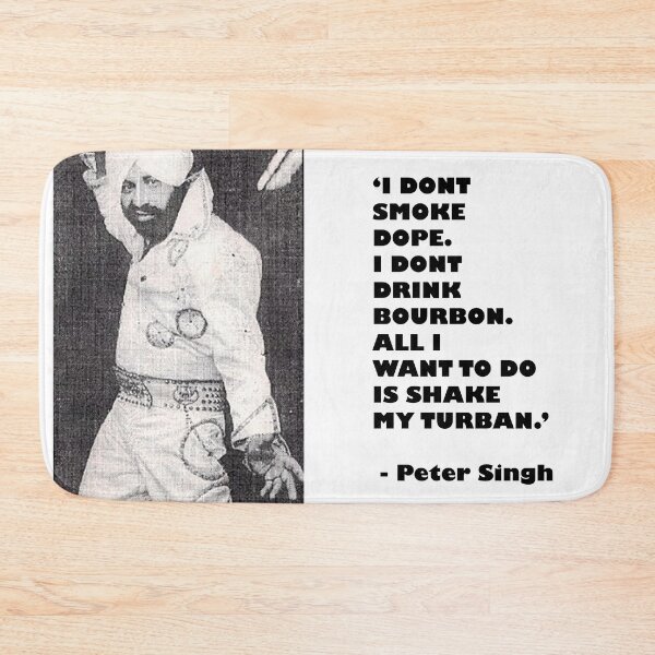 Item preview, I don't smoke dope, I don't drink bourbon. All I want to do is shake my turban.  designed and sold by NRG123.