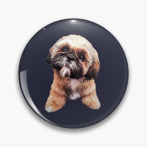 Item preview, Shih Tzu Cute Puppy Dog Art designed and sold by ElegantCat.