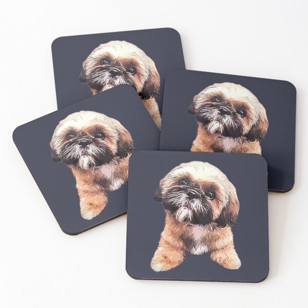 Item preview, Shih Tzu Cute Puppy Dog Art designed and sold by ElegantCat.