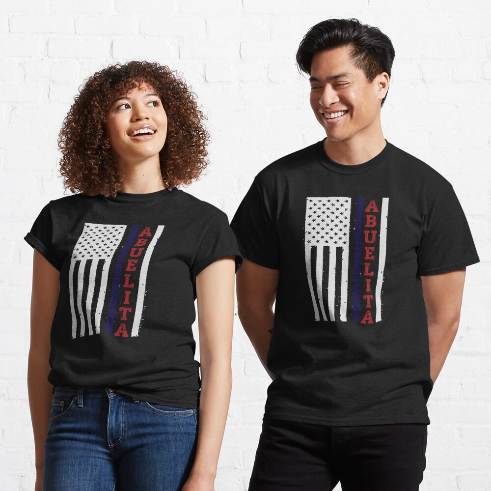 Discover ABUELITA USA Flag Patriotic T-Shirt