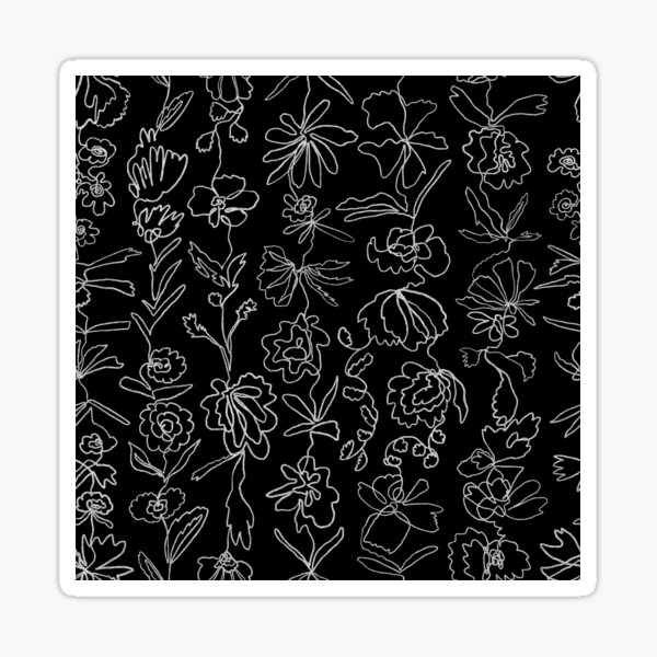 Floral garlands Sticker