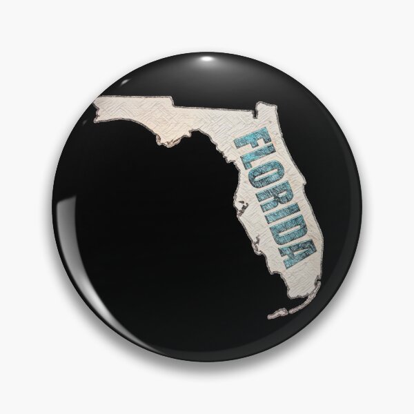 Item preview, Shape of Florida State Map With Name Inside designed and sold by AlanPhotoArt.