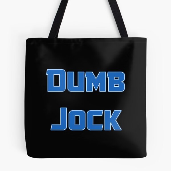 Item preview, Dumb jock blue on blue on black designed and sold by Pawgyle.