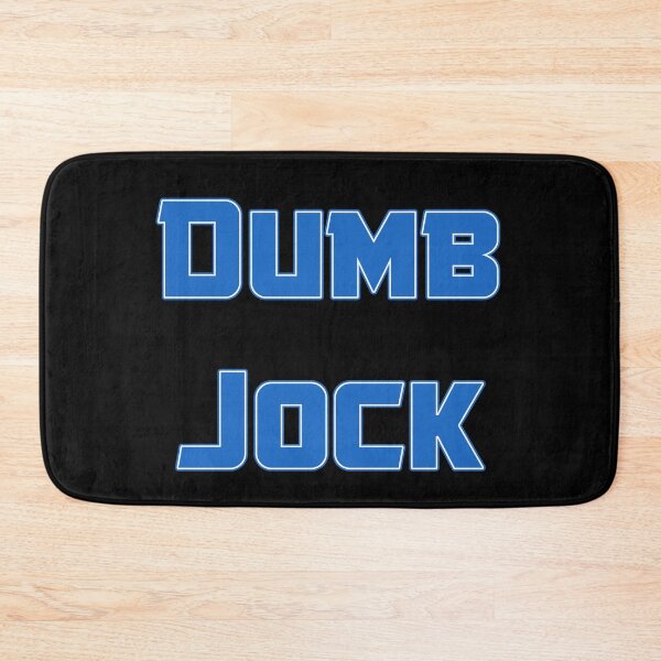 Item preview, Dumb jock blue on blue on black designed and sold by Pawgyle.