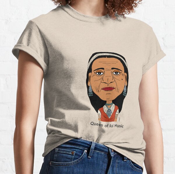 Cheikha Rimitti, Queen of Raï Music. T-shirt classique