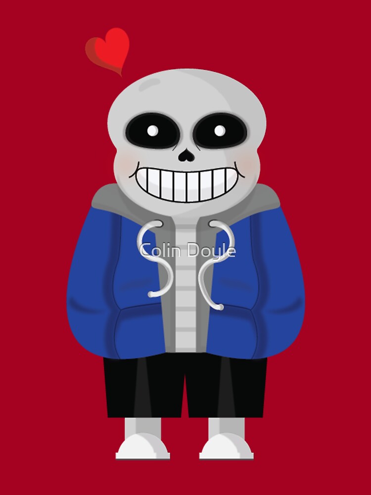 Download Sans the Cute Skeleton in Digital Pixel Art