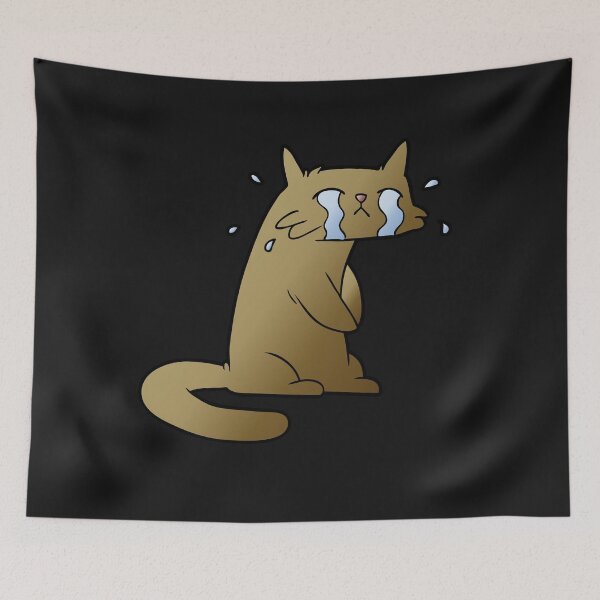 Item preview, crying cat croc meme designed and sold by Mr Jeser.