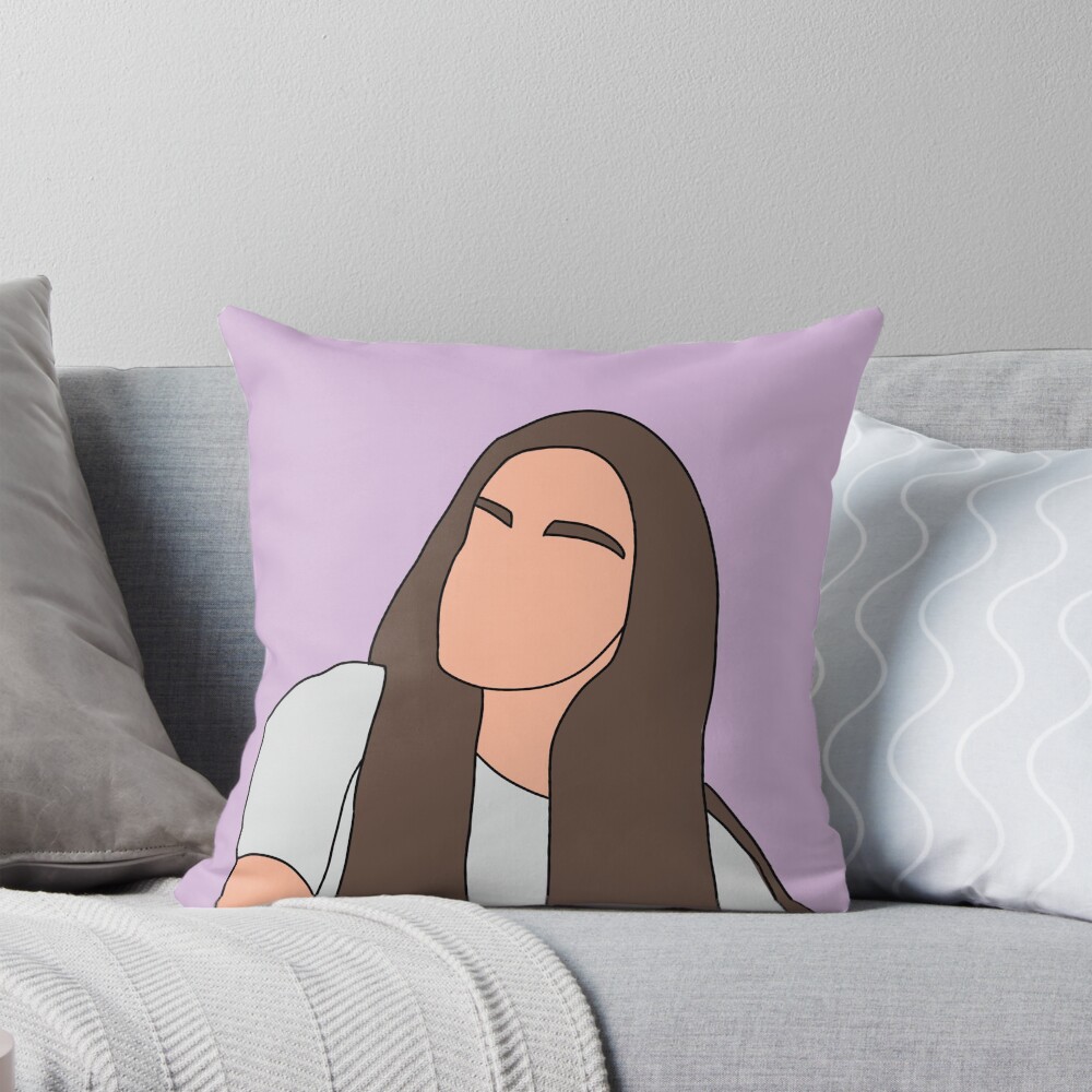 Item preview, Throw Pillow designed and sold by brookiecookie37.