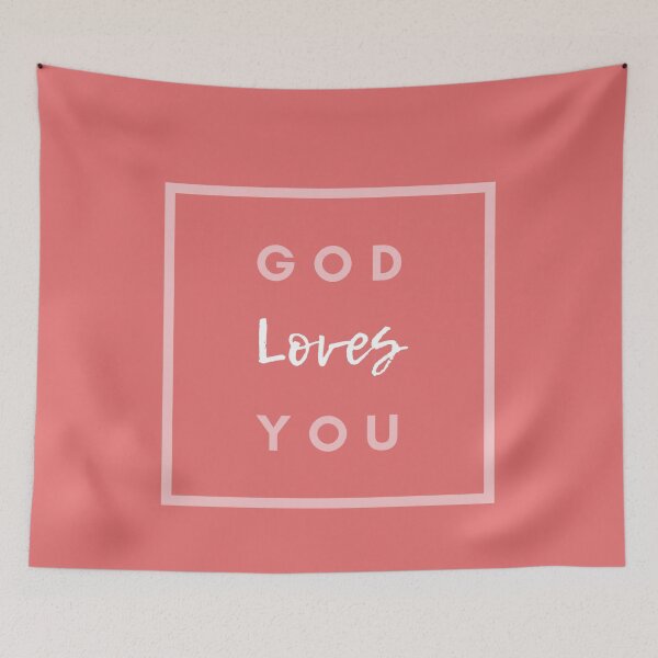 Item preview, God Loves You designed and sold by Calebchc.