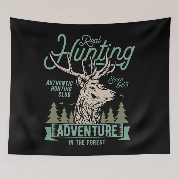 Item preview, Adventure In The Forest - Real Hunting Since 1965 designed and sold by Sinfamous.