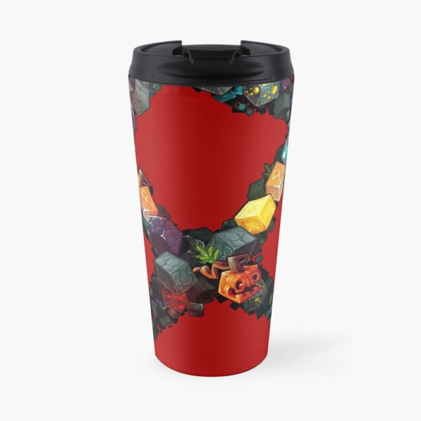 Rune of Blocks - BDcraft Travel Coffee Mug