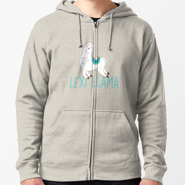 lexi llama shop hoodie