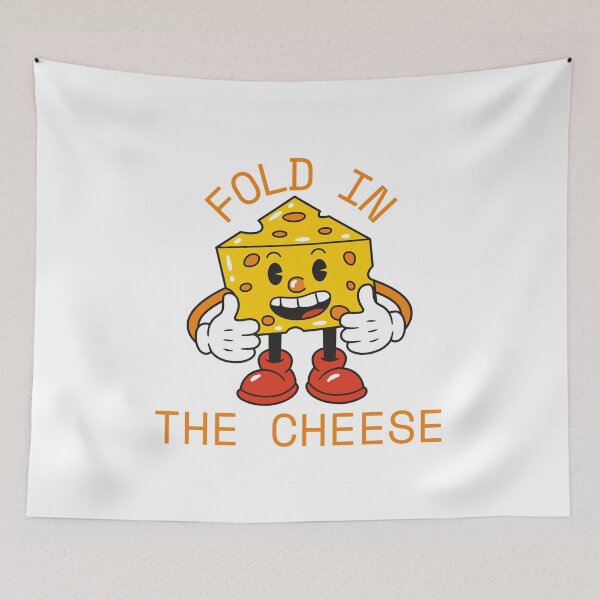 Item preview, Fold In The Cheese For Happy Holidays designed and sold by giftsbyminuet.