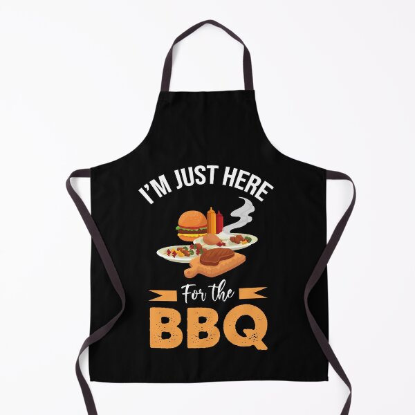 Item preview, I'm Just Here For The BBQ Smoker Grilling Chef Gift designed and sold by wackodesign.