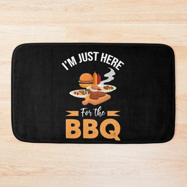 Item preview, I'm Just Here For The BBQ Smoker Grilling Chef Gift designed and sold by wackodesign.