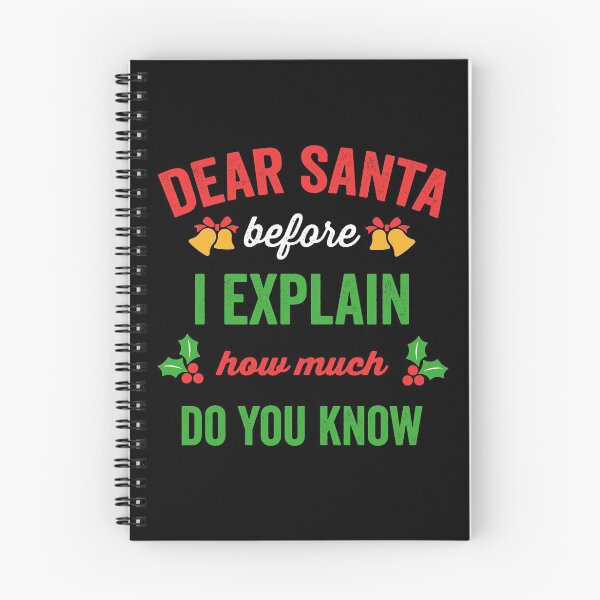 Item preview, Dear Santa Before I Explain How Much Do You Know designed and sold by Avgeek21.