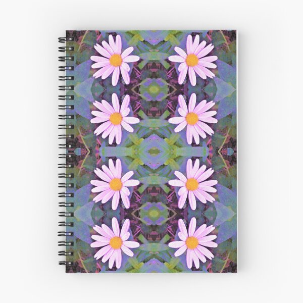 Item preview, Retro Pink Daisy Flower Pattern designed and sold by myrubiogarden.