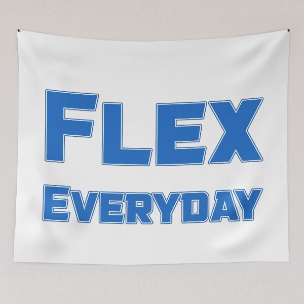 Item preview, Flex everyday blue designed and sold by Pawgyle.